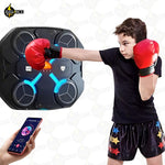 INTELLIGENT SMART BOXING ® Máquina de Boxeo Inteligente con Luces LED y Música Bluetooth