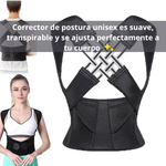 Chaleco Corrector De Postura Cruzado. Corrector de Postura Ajustable - Alivia Dolor de Espalda y Hombros