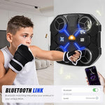 INTELLIGENT SMART BOXING ® Máquina de Boxeo Inteligente con Luces LED y Música Bluetooth