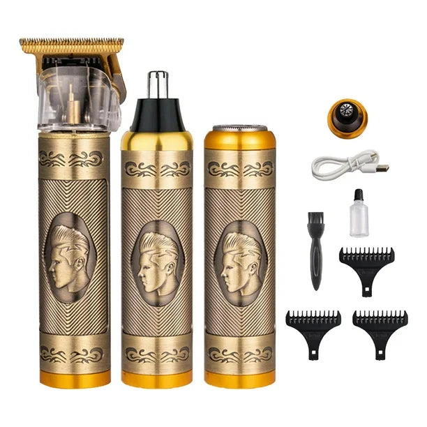 MAQUINA DEPILADORA PROFESIONAL 3 EN 1 RASURADORA, AFEITADORA Y RECORTADORA