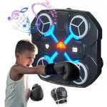 INTELLIGENT SMART BOXING ® Máquina de Boxeo Inteligente con Luces LED y Música Bluetooth