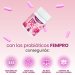 FEM PRO™ - Probióticos femeninos Equilibrio Vaginal y Flora Íntima