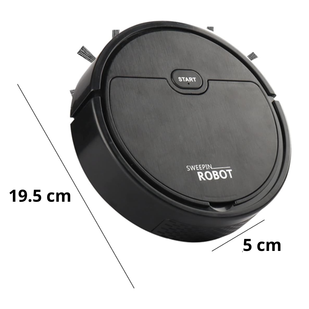 Aspiradora Robot De Limpieza Aspira, Barre y Trapea - Clean Bot Pro